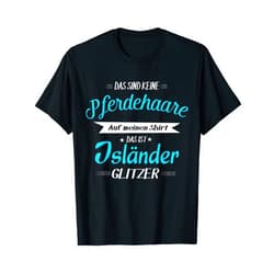 ISLÄNDER Pferd Spruch Reiter Mann Frau Geschenk Icelandic Horse Hair Humour Funny Saying T-Shirt