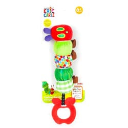 KIDS PREFERRED Teether Rattle, World of Eric Carle The Very Hungry Caterpillar Teething Toy for Babies, Multi