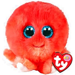 Ty Puffies (Beanie Balls) Plush - Sheldon The Octopus (3 Inch)
