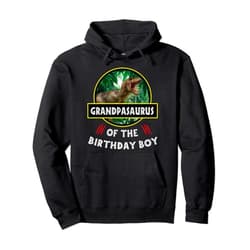 Bnz Party Supplies Kits Hemd Männer Frauen Kinder Dinosaur Grandpa Birthday Child Jurassic Themed Pullover Hoodie