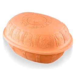 Romertopf Römertopf Clay Roaster | Non-Stick Dutch Oven | Healthy Clay Pot Cooking | Clay Baker | Versatile Cooking Vessel - 7.3 Quarts (7 Liters) For Up To 8 People