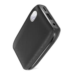 Vencede Battery Pack for Heated Vest and Heated Jacket, 10000mAh Power Bank with 7.4V DC Port and USB A Port, Portable Charger with LED Digital Screen for Digital Products and Heated Apparel