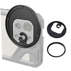 SmallRig M-Mount to 67mm Magnetic Filter Adapter, Phone Filter Ring for SmallRig Phone Cage for iPhone 15 Series 4391 4392 4397, for SmallRig Magnetic 67mm Filter Series for 67mm Threaded Filter-4587