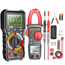 ANENG Digital Multimeter Tester with Amp Ohm Volt Clamp Meter Measures Current, AC/DC Voltage,Capacitance, Resistance, Diodes, Continuity Frequency Backlight Electrican Tools