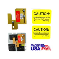 Gen Interlock GenInterlock EAT-PN200 Cutler Hammer BR SERIES Panels Generator Horizontal Electrical Interlock Kit, Portable Power Use During Outage, 150 and 200 Amp
