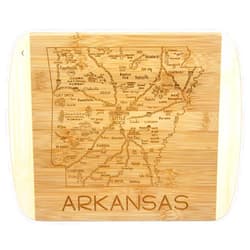 Totally Bamboo A Slice of Life Arkansas State Serving and Cutting Board, 11