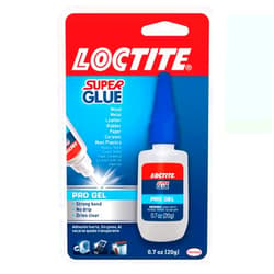 Loctite Super Glue Professional Gel, Clear, 20 g Bottle, Pack of 1