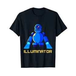 ILLUMINATOR MOVING LIGHT Theatre Lighting Technician Stage T-Shirt