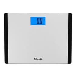 Escali Detecto D119 Low Profile Extra Wide Body Weight Bathroom Scale, Digital LCD Display, 440lb Capacity, 1 Count (Pack of 1), 16