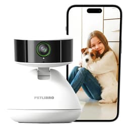 PETLIBRO 90-Day AI Trial Pet Camera Indoor with Phone App, 360° Pan Tilt Dog Camera&Cat Cameras, Indoor Camera WiFi Camera with AI Detection&Recognition, Home Cameras Indoor, Night Vision, 2-Way Audio