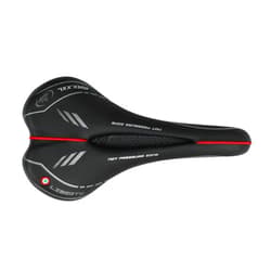 Selle Montegrappa Selle Monte Grappa Liberty Max Composite Italy Saddle Seat Ergonomic Gel Road Mountain Bike Bicycle (Black 1410)