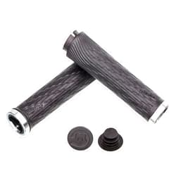Sram Locking Grips for Grip Shift Full Length 122 mm with Black Clamps and End Plug