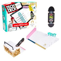Tech Deck, Shane O’Neill’s Olympic Games Paris 2024 Ramp Customizable X-Connect Park Creator Playset & Exclusive Fingerboard, Kids Toy for Ages 6+