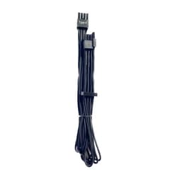 Thsion 2X PCIe Single Cable for Corsair PSUs - Embossing Process PCIe Cables (Dual Connector 6+2Pin) – Black (2 Pack)