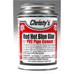 212 Main T Christy Enterprises Inc 8 Oz Red Hot Blue Glue Low VOC