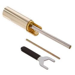 Hillman Hardware Essentials 852622 Hardware Essentials Satin Brass Hinge Pin Door Closer, 1 Count (Pack of 1)