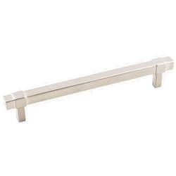 Jeffrey Alexander 293-160SN Zane Collection Pull, Satin Nickel