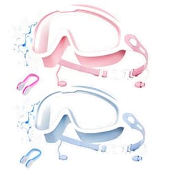 Aegend New Adult Wide View Swim Goggles, Anti-Fog/UV No Leak Swimming Goggles with Ear Plugs for Men & Women