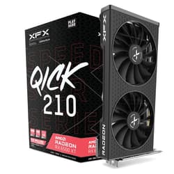 XFX Speedster QICK210 Radeon RX 6500XT Black Gaming Graphics Card with 4GB GDDR6 HDMI, AMD RDNA 2, RX-65XT4DBDQ