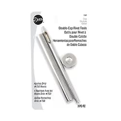 Dritz 750T Double-Cap Rivet Tools, Metal Rivet Tools Metal