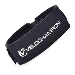 VeloChampion Adjustable Triathlon Timing Chip Strap - Water Resistant Ankle Band for Swimming, Running, Cycling