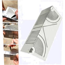 PUENBKO PrecisionFlex Angle & Arc Marking Tool, Multi-functional Square Tube Bending Tool, 2024 Adjustable Linear Arc Dual-Purpose Scriber,Multi-Purpose Metal Marking Tool for Metalworking (Large)