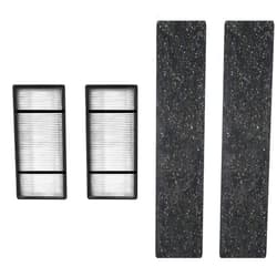 Nispira True HEPA Replacement Filter H + Carbon Pre Filter B Compatible with Honeywell HRF-H1 HRF-H2 HRF-B1. Fits Air Purifier Model HPA050, HPA150, HPA060, HPA160, HHT055, HHT155, 2 Sets