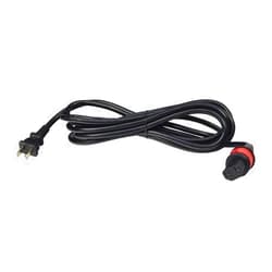 AlveyTech Battery Charger Power Cord for Invacare Reliant Patient Lifts - LINAK 1079133, Hospital Electric Lift Replacement Parts, Standard AC Wall Male and 2-Pin Shrouded Female Connector