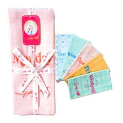 Dolly Parton Days of the Week Kitchen Towel Set - 100% Cotton Soft Durable Dishtowel Décor with Dolly Signature Embroidery, Cute Phrases, and Butterflies for Everyday Use - Butterfly Multi Colored 6pk