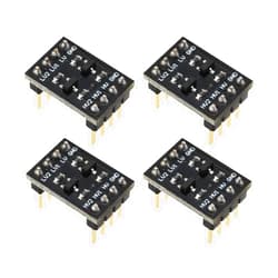SING F LTD 4Pcs Logic Level Converter 2 Channel Bi-Directional Shifter I2C 3.3V-5V Compatible with Ard-uino Nano R3 Compatible with Nano 33 IoT