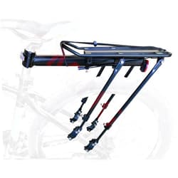 COMINGFIT 180lbs Capacity Solid Bearings Universal Adjustable Bicycle Luggage Cargo Rack