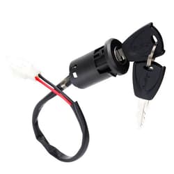 WEIYINGSI Ignition Key Switch Lock 2 Wire - Key Switch Starter Parts for Electric Trike and Scooter, Golf Carts, Bikes