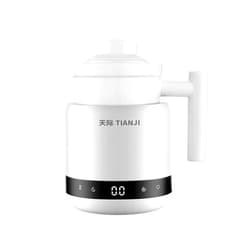 Tianji DGD06-06BD Mini Ceramic Electric Stew Health Pot, Smart Appointment Automatic Multi-function Slow Cooker, 600ml