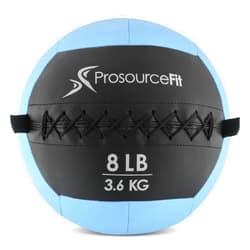 ProsourceFit Soft Medicine Balls, Wall Balls and Full Body Dynamic Exercises, Color-Coded Weights: 6, 10, 14, 20 lb.