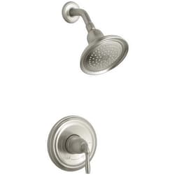 KOHLER TS396-4-BN Devonshire Rite-Temp Shower Valve Trim with Lever Handle and 2.5 GPM Showerhead