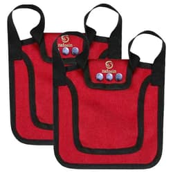 ZAfOSIN 2 Pieces Premium Chicken Saddle with Adjustable Strap,Poultry Saver，Feather Protector for Back and Sides,Outdoor Hen Apron