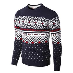 H2H Mens Casual Slim Fit Knitted Christmas Sweaters Holiday Party