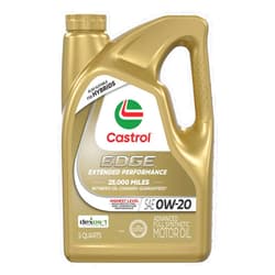Castrol EDGE Extended Performance 0W-20 Advanced Full Synthetic Motor Oil 5 Quart