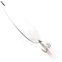 VMSIXVM Magnum Flutter Spoon Jigging Lures, 8-9 Inch Large Hard Metal Sinking Trolling Casting Striper Fishing Spoon Baits for Striped Bass, Salmon, Walleye, Saltwater, Freshwater, Deep Sea Fishing