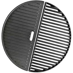Cmanzhi C6N992 (2-Pack) 18-in Cast Iron Cooking Grate for Kamado Joe KJ-23RHC Classic II, Kamado Joe KJ23NRHCI Classic III,Large Big Green Egg, Vision Grill VGKSS-CC2, B-11N1A1-Y2A
