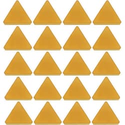 CME Tools 20 pcs TPG322 Triangle Milling Inserts, for Use with Indexable Face Mills and End Mills, TiN Coated, for Machining Steel