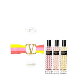 Valentino Donna Born in Roma Travel Spray Perfume 3PC Gift Set Born In Roma Eau De Parfum 0.5 Oz + Born In Roma Coral Fantasy EDP 0.5 Oz + Born In Roma Yellow Dream EDP 0.5 Oz
