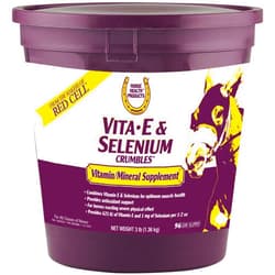 Horse Health Vita E & Selenium Crumbles Vitamin Supplement, Supports Optimal Muscle Health & Antioxidant Support, Selenium and Vitamin E Supplements for Horses, 3 lb, 96 Day Supply