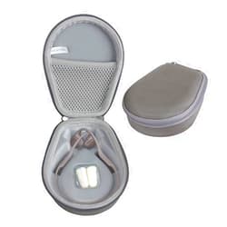 Hermitshell Case for AfterShokz Trekz Air/AfterShokz Aeropex/Titanium Mini/Shokz OpenRun Pro/SHOKZ OpenRun Pro 2 Open Ear Wireless Bone Conduction Headphones AS650 / AS800 (Grey)