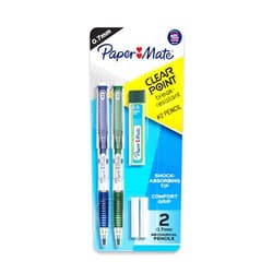 Paper Mate Clearpoint Break-Resistant Mechanical Pencils, 0.7mm, HB 2 Lead