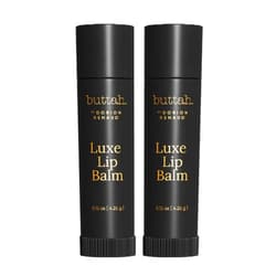 Buttah. by Dorion Renaud Buttah Skin by Dorion Renaud Luminating & Nourishing Lip Balm .15oz [2 Pack] - for Healthy Looking Lips - Shea Butter - Naturally Based Skin Care - Black-Owned Skincare