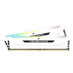 Corsair Vengeance RGB Pro 16GB (2x8GB) DDR4 3600 (PC4-28800) C18 1.35V Desktop Memory - White (CMH16GX4M2D3600C18W)