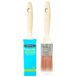 Minwax 427310008 Polycrylic Wood Stain Brush, 1.5”, White