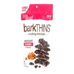 BarkTHINS Bark Thins Snacking Dark Chocolate, Almond with Sea Salt, 9 Count