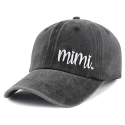 SHANVANKE Funny Mimi Hat for Grandma, Adjustable Embroidered Cotton Best Grandmother Gifts Baseball Cap